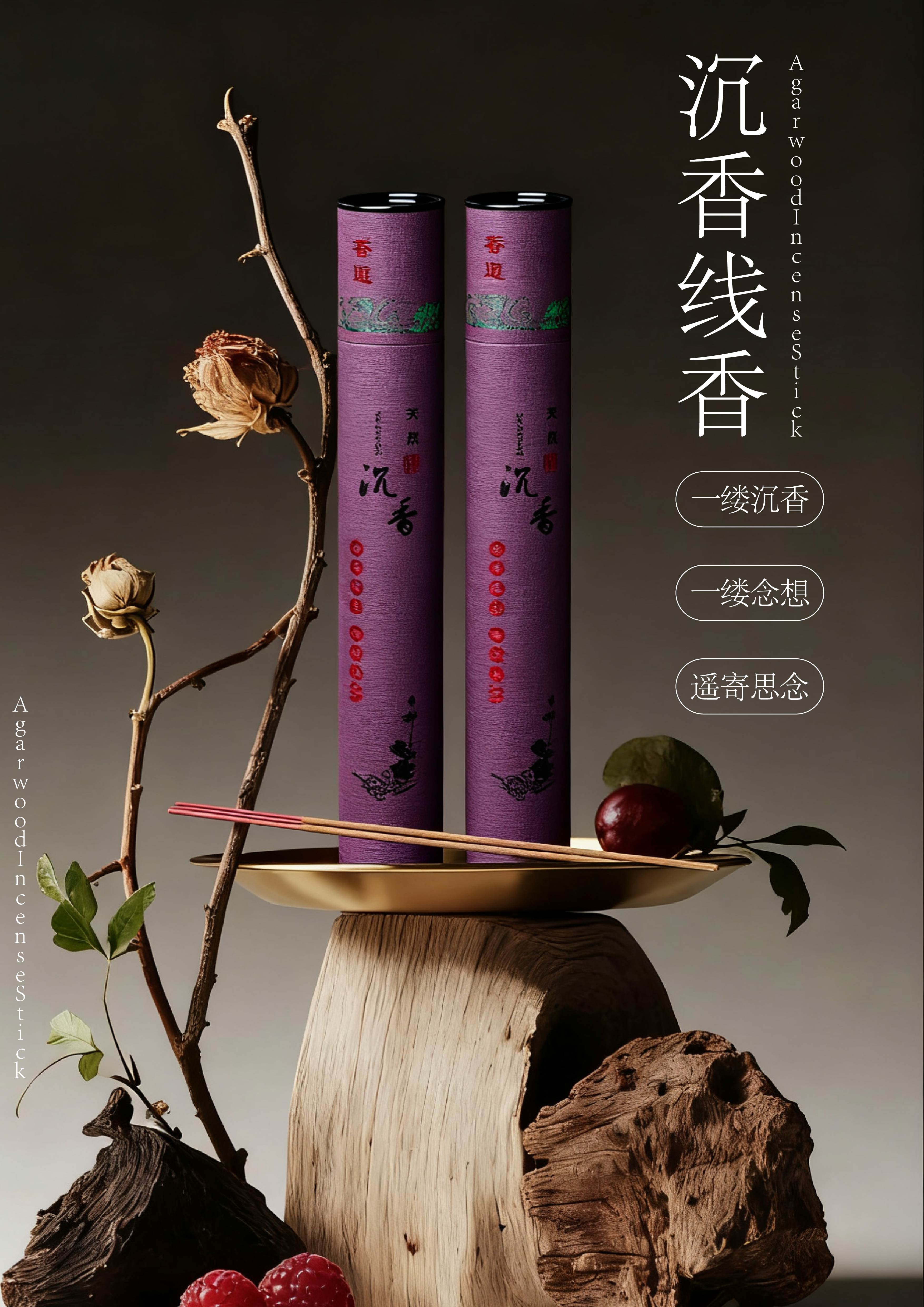 【念想系列】沉香线香 | 情感寄托之物 静心禅意之选